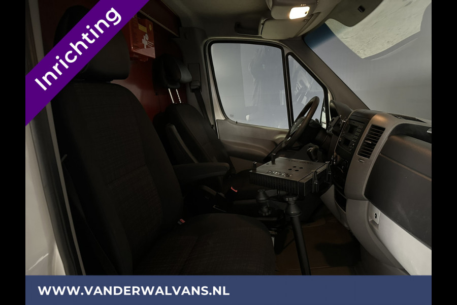 Mercedes-Benz Sprinter 316 CDI 164pk L2H1 inrichting Euro6 Airco | 2800kg trekhaak | Omvormer | Cruisecontrol, Parkeersensoren, Chauffeursstoel