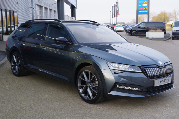 Škoda Superb Combi 1.4 TSI iV 218 PK Sportline BNS PHEV, Trekhaak, DCC, 4 x Stoelverwarming, Camera