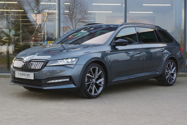 Škoda Superb Combi 1.4 TSI iV 218 PK Sportline BNS PHEV, Trekhaak, DCC, 4 x Stoelverwarming, Camera