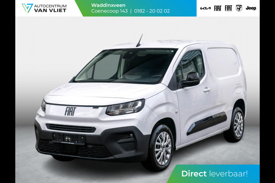 Fiat Doblò 1.5D 100pk L1 1000kg | Uit voorraad leverbaar | Clima | Pack Winter | Trekhaak | 16" | Pack Look | Keyless | Camera | Apple Carplay