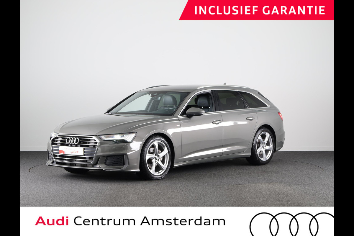 Audi A6 Avant 40 TFSI S edition 204 pk S-tronic | Verlengde garantie | Navigatie | Parkeersensoren | Achteruitrijcamera | Stoelverwarming | Matrix LED Koplampen | S-line |