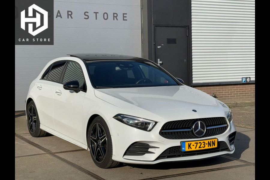 Mercedes-Benz A-Klasse 180 AMG NIGHT Edition Pano Memory Sfeer Dealer Onderhouden