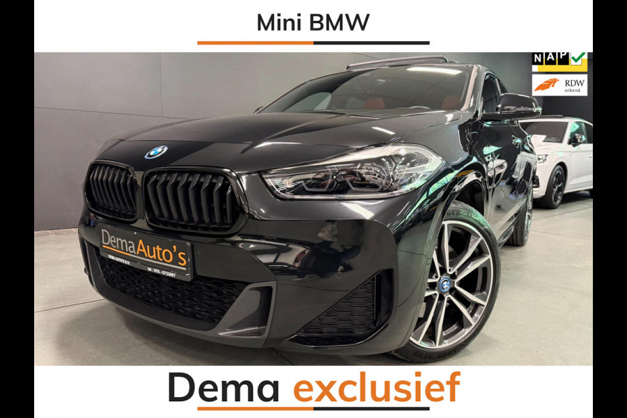 BMW X2 XDrive25e M-SPORT 220PK PANO/LEDER/H-KARDON/NAVI/LED/DAB/CARPLAY///