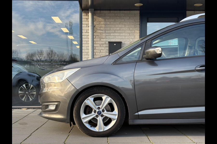 Ford Grand C-Max 1.5 Titanium 7p. | TREKHAAK | CRUISE | STOEL\STUUR VERWARMING | NAVI | LED