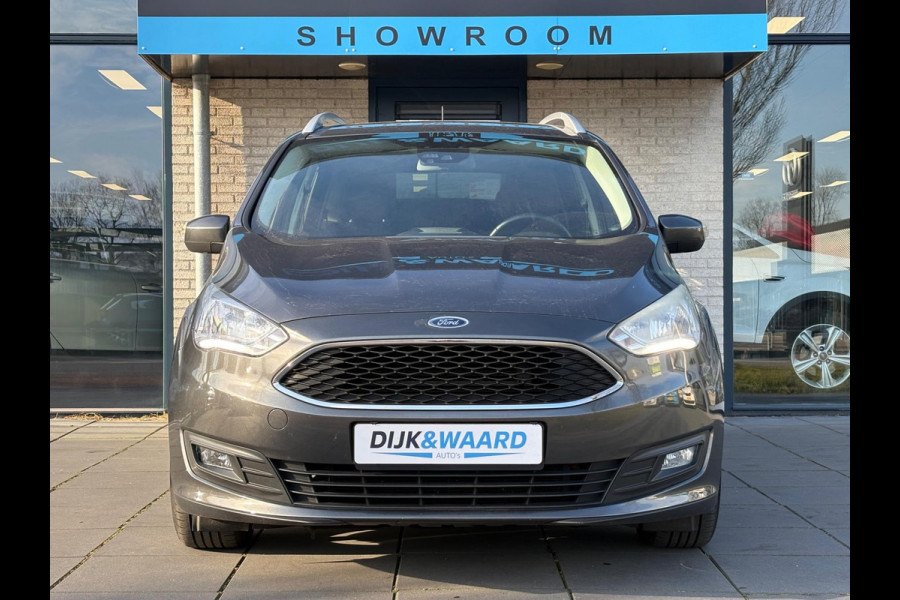 Ford Grand C-Max 1.5 Titanium 7p. | TREKHAAK | CRUISE | STOEL\STUUR VERWARMING | NAVI | LED