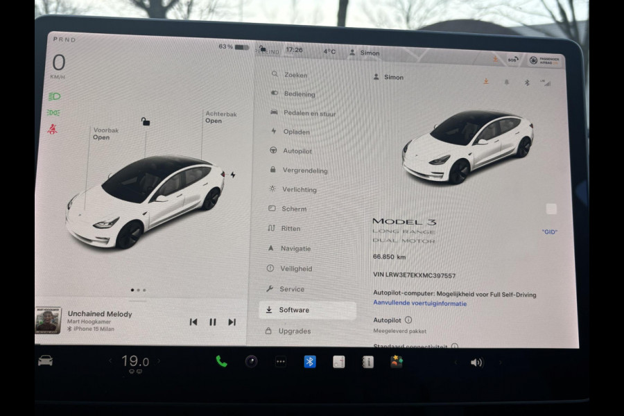 Tesla Model 3 Long Range AWD RIJKLAAR INCL RESTERENDE TESLA FABRIEKSGARANTIE TOT 12-2025