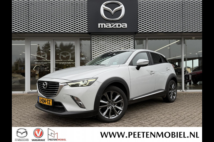 Mazda CX-3 2.0 SkyActiv-G 120 GT-LUXURY | LEDER | STOELVERWARMING | KEYLESS ENTRY |