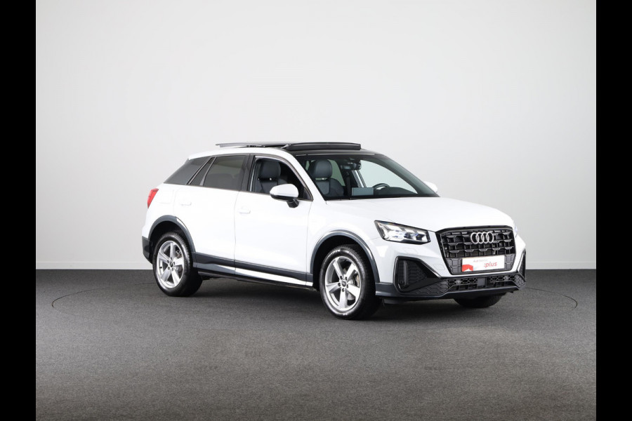 Audi Q2 35 TFSI S Edition 150 pk S-tronic | Verlengde garantie | Navigatie | Panoramadak | Parkeersensoren achter | Adaptieve cruise control | Stoelverwarming | S-line |