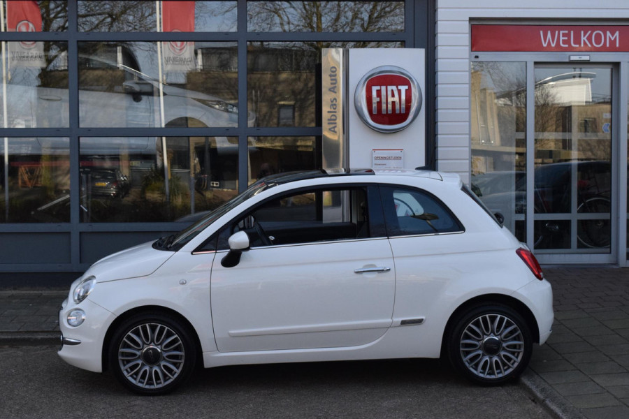 Fiat 500 80pk Turbo Lounge|Nav|Clima|Cruise|PDC|16"