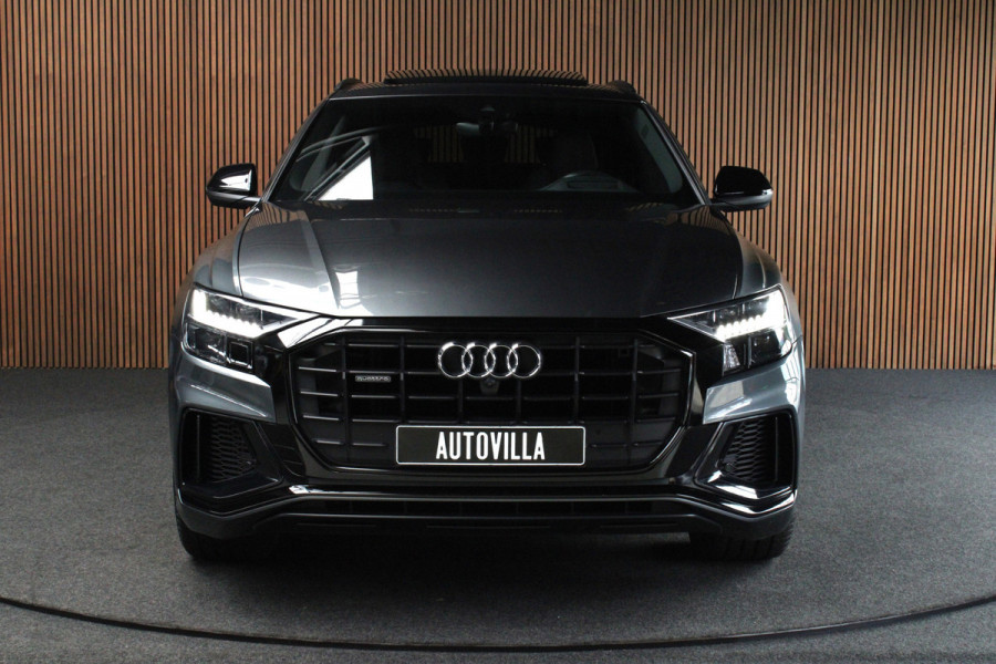 Audi Q8 55 TFSI quattro S-line 360° HUD B&O Panodak ACC 22'' LM velgen Memory Climate voor en achter PDC