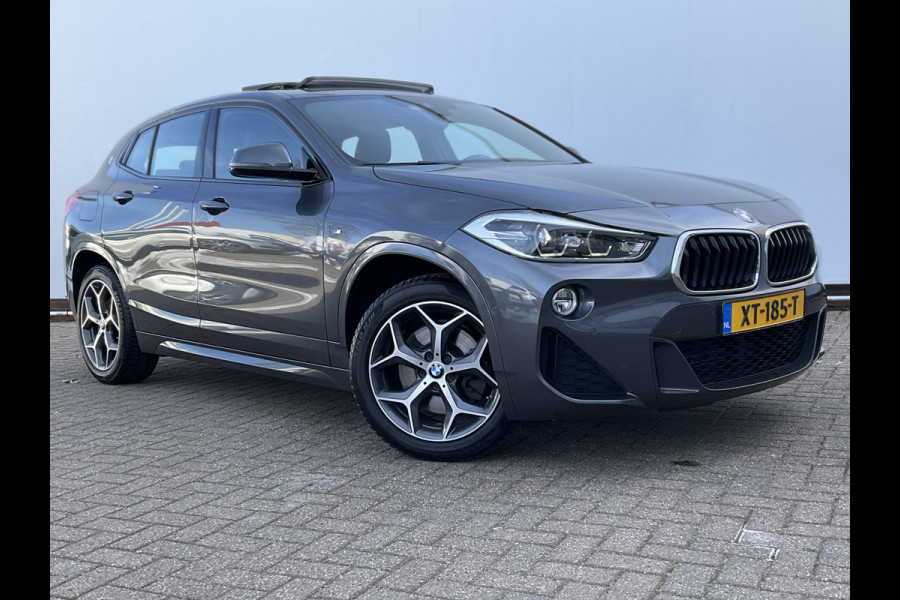 BMW X2 20i 192pk M-Sport Vol! Pano HUD LeerSport Zwarte Hemel