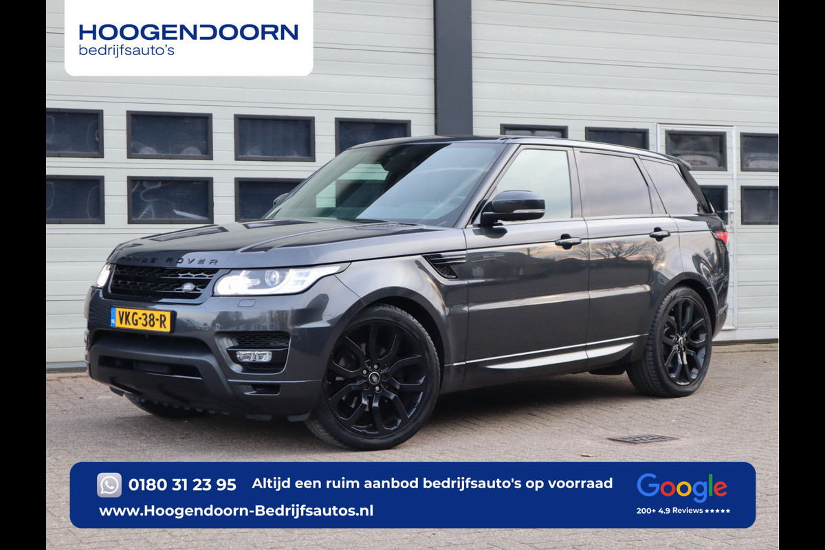 Land Rover Range Rover Sport 3.0 V6 Grijs Kenteken - Apple Carplay - Trekhaak 3,5t KG