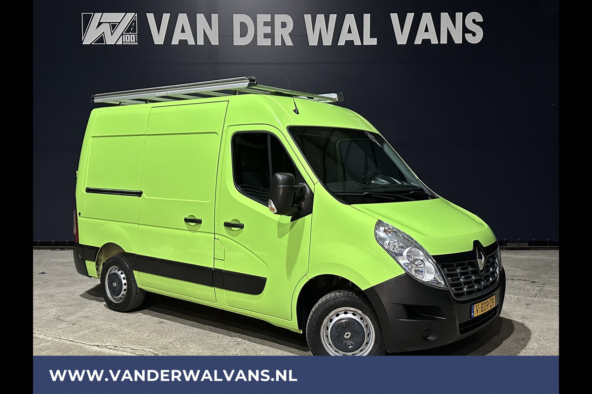 Renault Master 2.3 dCi 131pk L1H2 Euro6 Airco | Camera | Navigatie | Imperiaal | Cruisecontrol 2500kg Trekhaak, Parkeersensoren, Bijrijdersbank