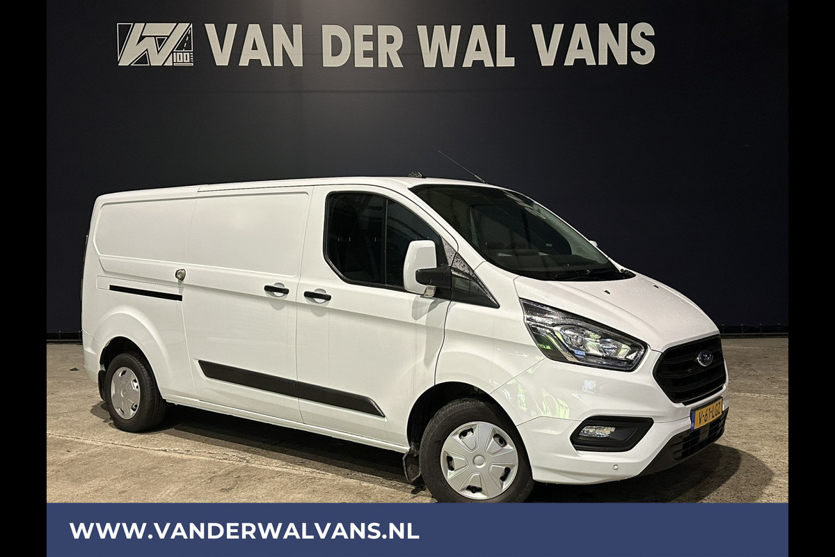 Ford Transit Custom 2.0 TDCI L2H1 Euro6 Airco | Navigatie | LED | Cruisecontrol | Parkeersensoren | Verwarmde voorruit, Bijrijdersbank