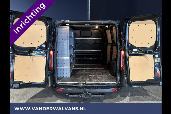 Ford Transit Custom 2.0 TDCI L1H1 inrichting Euro6 Airco | Camera | LED | Cruisecontrol | Stoelverwarming | 2350kg Trekhaak Parkeersensoren, Bijrijdersbank