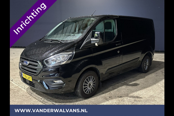 Ford Transit Custom 2.0 TDCI L1H1 inrichting Euro6 Airco | Camera | LED | Cruisecontrol | Stoelverwarming | 2350kg Trekhaak Parkeersensoren, Bijrijdersbank