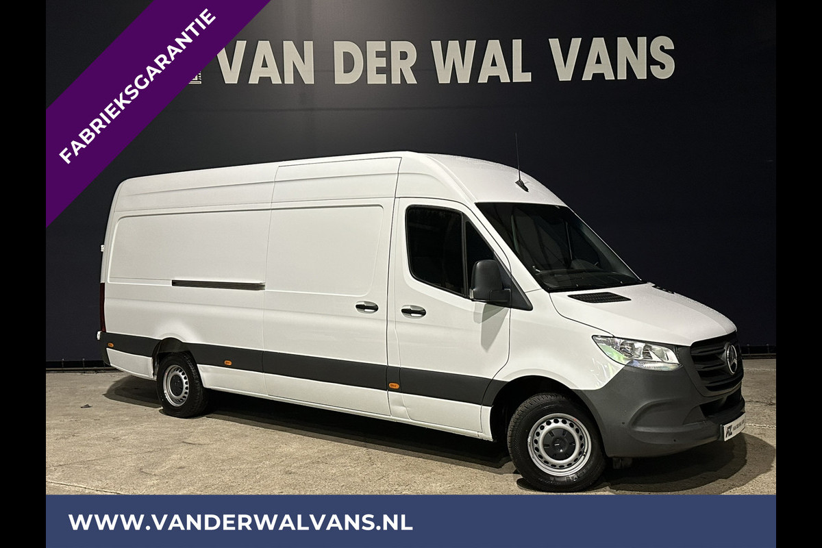 Mercedes-Benz Sprinter 317 CDI 170pk L3H2 Fabrieksgarantie Euro6 ** Airco | Camera | Apple Carplay | Android Auto Cruisecontrol, Parkeersensoren, Stoelverwarming, Bijrijdersbank