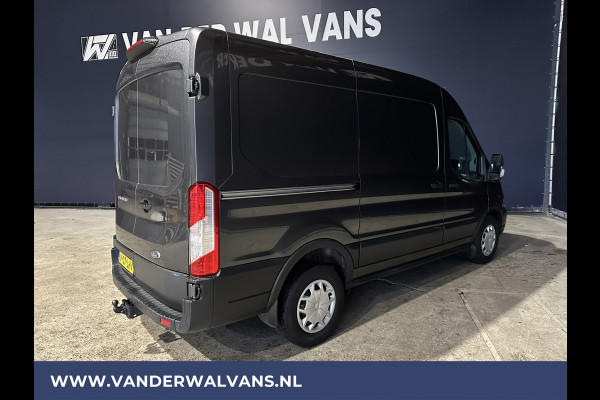 Ford Transit 2.0 TDCI 131pk L2H2 Euro6 Airco | Cruisecontrol | 2800kg Trekhaak | Parkeersensoren Bijrijdersbank, Verwarmde voorruit