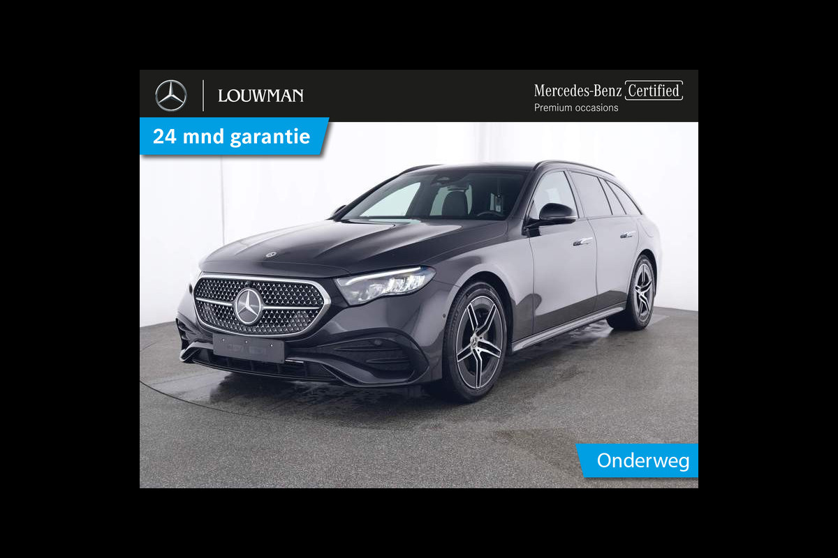 Mercedes-Benz E-Klasse Estate 300 e AMG Plug-In Hybride | Trekhaak | MBUX Superscreen | AMG Styling | Night Pakket | Keyless-Go | Distronic | Selfie Camera | Inclusief 24 maanden MB Certified garantie voor Europa.