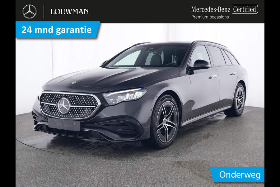 Mercedes-Benz E-Klasse Estate 300 e AMG Plug-In Hybride | Trekhaak | MBUX Superscreen | AMG Styling | Night Pakket | Keyless-Go | Distronic | Selfie Camera | Inclusief 24 maanden MB Certified garantie voor Europa.