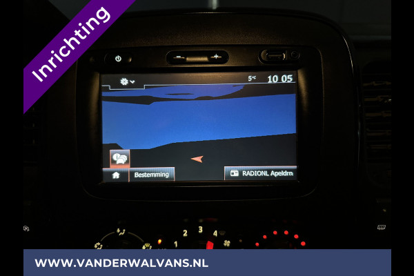 Opel Vivaro 1.6 CDTI 126pk L2H1 inrichting Euro6 Airco | Omvormer | Camera | Navigatie | LED | Trekhaak Cruisecontrol, Parkeersensoren, Bijrijdersbank