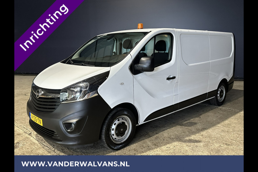 Opel Vivaro 1.6 CDTI 126pk L2H1 inrichting Euro6 Airco | Omvormer | Camera | Navigatie | LED | Trekhaak Cruisecontrol, Parkeersensoren, Bijrijdersbank