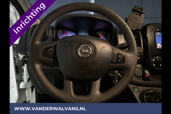 Opel Vivaro 1.6 CDTI 126pk L2H1 inrichting Euro6 Airco | Omvormer | Camera | Navigatie | LED | Trekhaak Cruisecontrol, Parkeersensoren, Bijrijdersbank