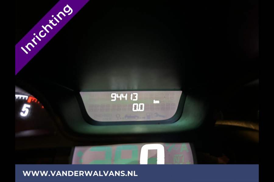 Opel Vivaro 1.6 CDTI 126pk L2H1 inrichting Euro6 Airco | Omvormer | Camera | Navigatie | LED | Trekhaak Cruisecontrol, Parkeersensoren, Bijrijdersbank