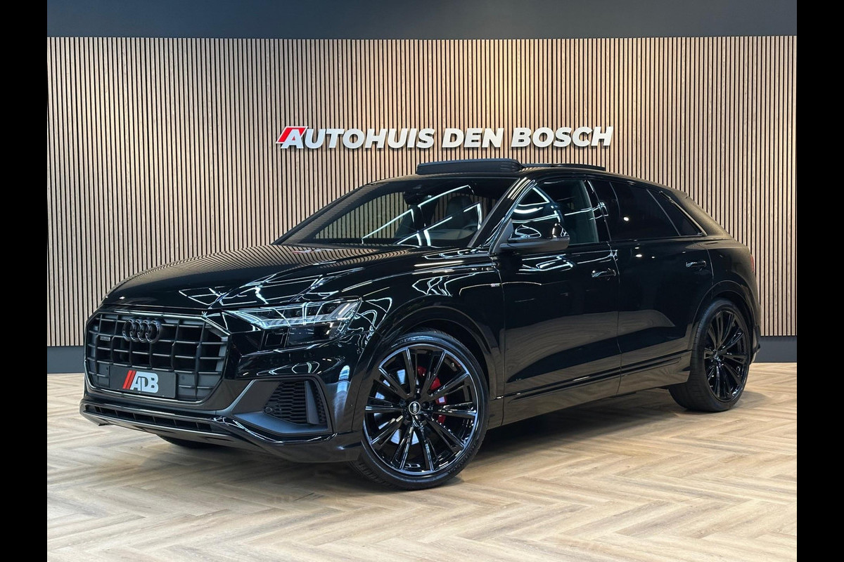 Audi Q8 55 TFSI Quattro S Line. Marix - B&O - Pano - Lucht