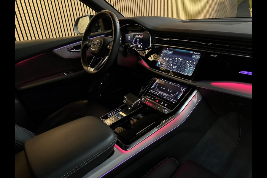 Audi Q8 55 TFSI Quattro S Line. Marix - B&O - Pano - Lucht