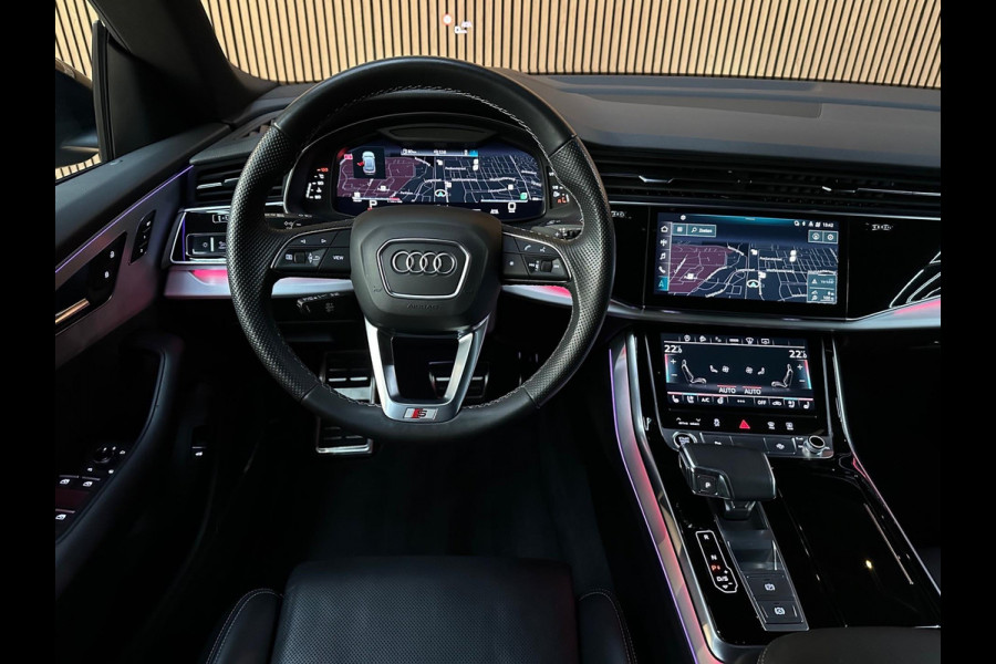 Audi Q8 55 TFSI Quattro S Line. Marix - B&O - Pano - Lucht