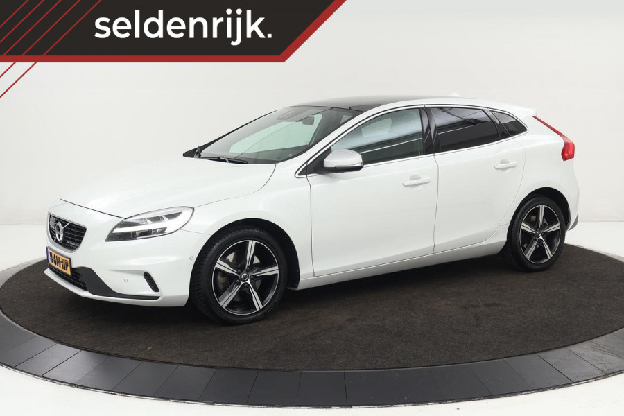 Volvo V40 1.5 T3 Polar+ Sport | Panoramadak | Adaptive cruise | Stoelverwarming | Harman/Kardon | Park Assist | Keyless | BLIS | Leder/Alcantara | Full LED | R Design