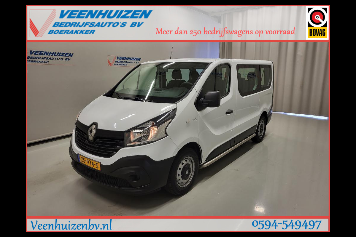 Renault Trafic Passenger 1.6dCi Personenbus 8-Persoons Excl. BTW Bpm vrij Euro 6!