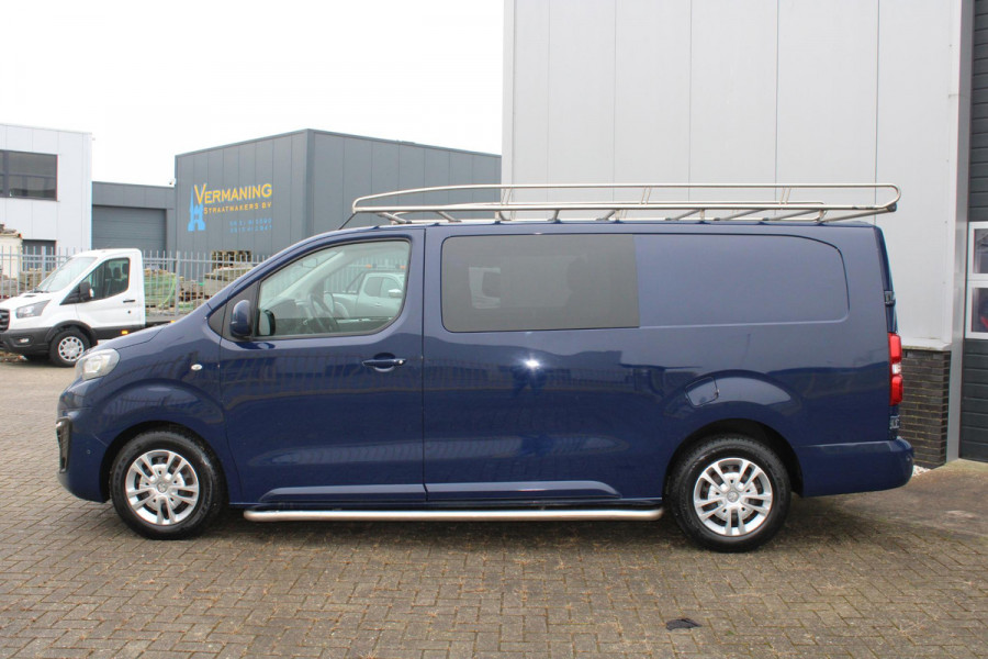 Peugeot Expert 231Lang 2.0 BlueHDI 120 Dubbele Cabine Premium | Trekhaak 2500 KG Trekgewicht | Airco | Camera | Navigatie | Dodehoek detectie | Cruise Control |