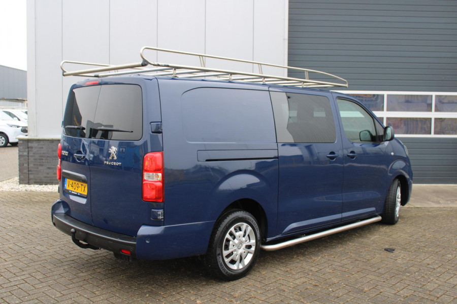 Peugeot Expert 231Lang 2.0 BlueHDI 120 Dubbele Cabine Premium | Trekhaak 2500 KG Trekgewicht | Airco | Camera | Navigatie | Dodehoek detectie | Cruise Control |