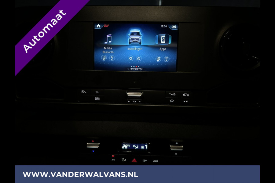 Mercedes-Benz Sprinter 317 CDI 170pk 9G-Tronic Automaat L3H2 3500kg Trekhaak Euro6 Airco | Camera Apple Carplay, Android Auto, Cruisecontrol, Parkeersensoren, Stoelverwarming, Chauffeursstoel, Bijrijdersbank