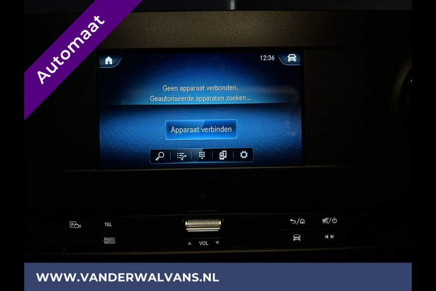 Mercedes-Benz Sprinter 317 CDI 170pk 9G-Tronic Automaat L3H2 3500kg Trekhaak Euro6 Airco | Camera Apple Carplay, Android Auto, Cruisecontrol, Parkeersensoren, Stoelverwarming, Chauffeursstoel, Bijrijdersbank