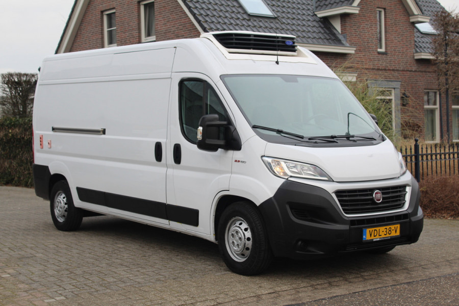 Fiat Ducato Carrier koel & vrieswagen 35H 2.3 MultiJet 150PK Euro6 L3H2 Luxury ✓ Dhollandia laadklep ✓ Carrier Xarios300 ✓ temperatuurrecorder