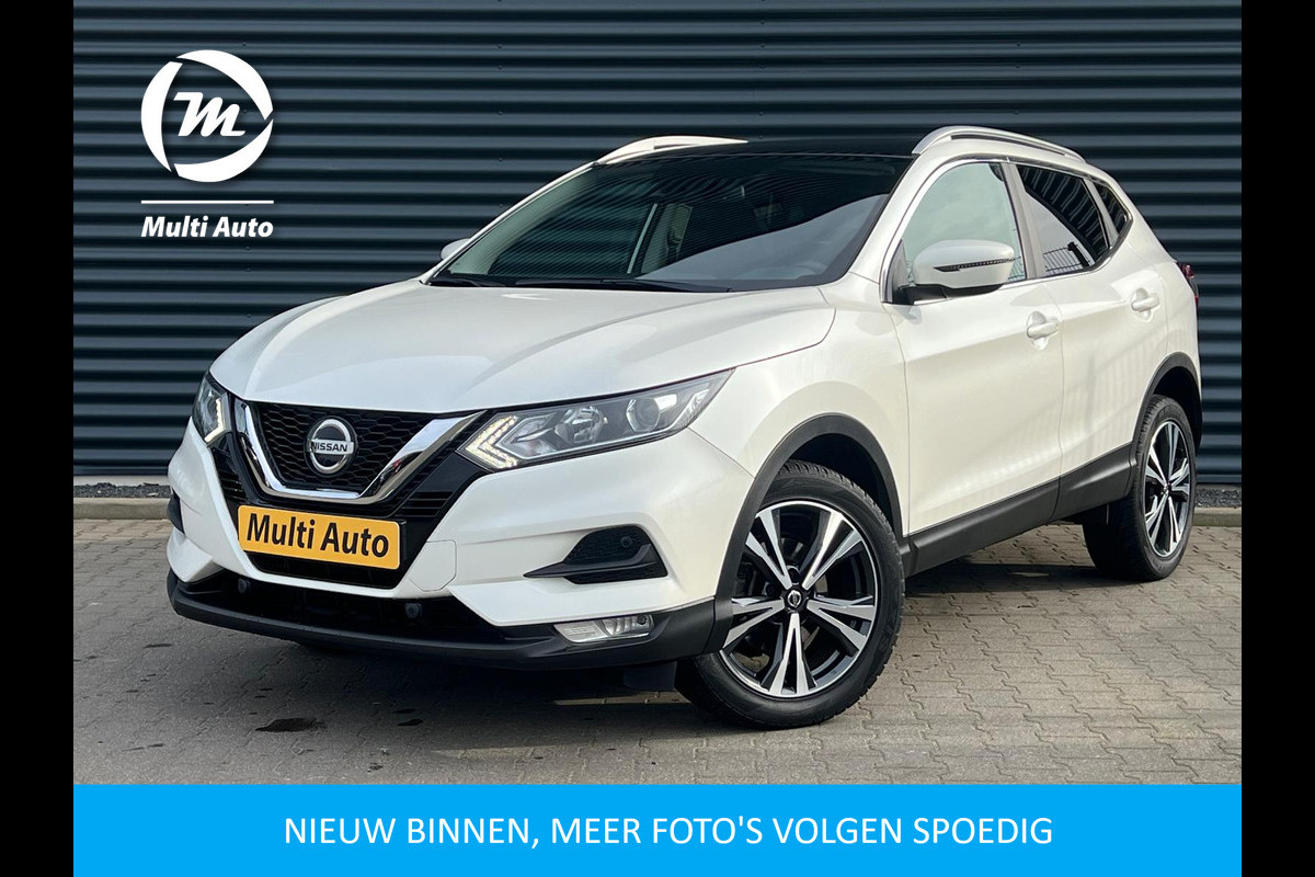 Nissan QASHQAI 1.3 DIG-T N-Connecta | Panodak | Navigatie | Camera | Carplay | Stoelverwarming |