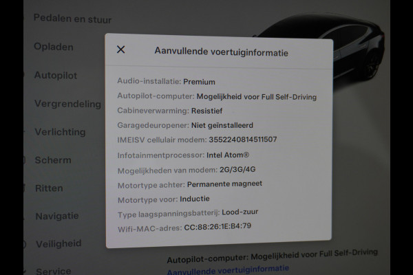 Tesla Model 3 Performance 513pk  0-100kmh in 3,4 sec! Lmv 20" FSD-3 computer AutoPilot Carbon-Spoiler Premium-HiFi Pano.dak Camera Leer Adapti Navi full map LED-a+v Comfortstoelen ACC DAB Voorverwarmen interieur via App Keyless via Telefoonsleutel One-Pedal-Drive 4WD Rode Remklauwen Carbon-Spoiler Premium Audio Veel grip door 4WD vierwielaandrijving.  Origineel Nederlandse auto! Nieuwprijs €65.680 Accu garantie tot 27-12-2027