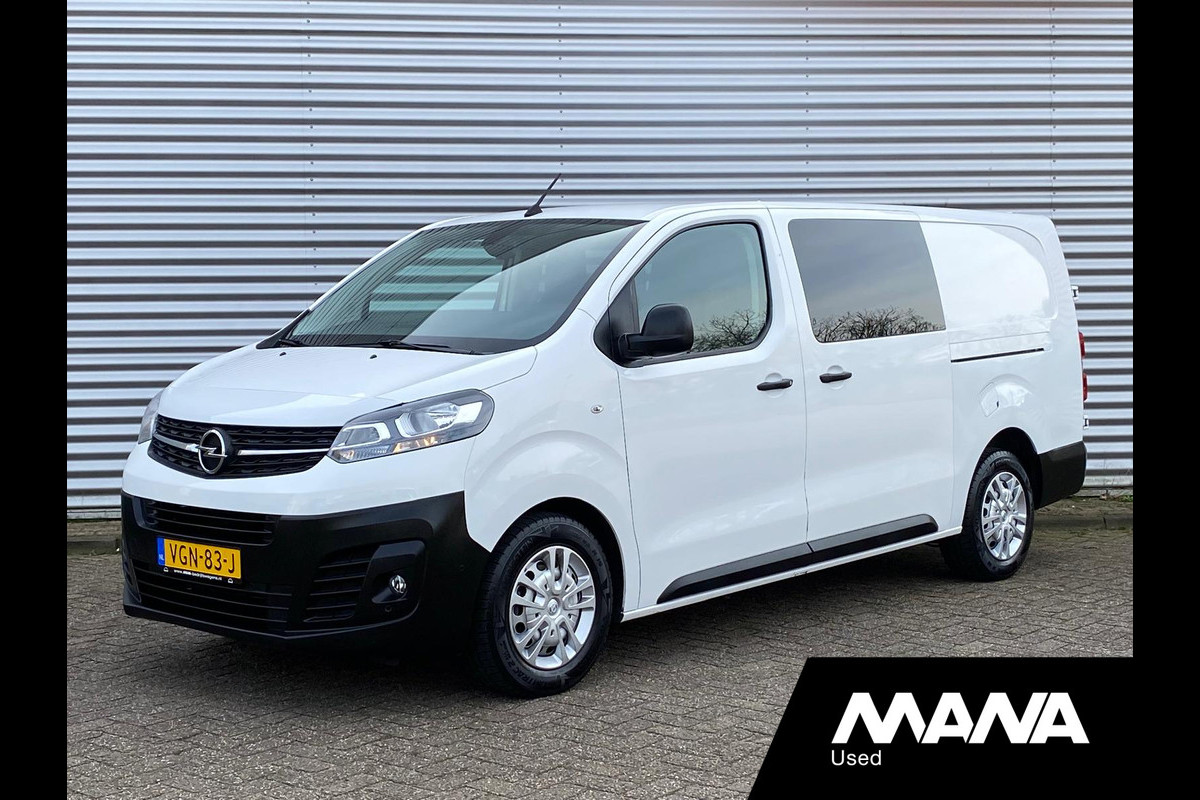 Opel Vivaro 2.0 CDTI L3H1 DC 120PK Automaat 2X schuif Sensoren Trekhaak Camera Navi Cruise