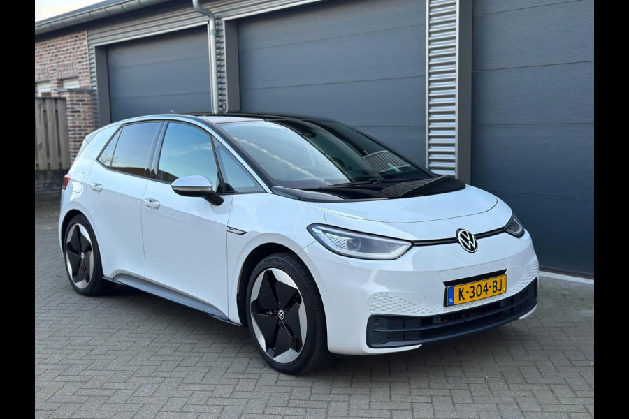 Volkswagen ID.3 First Max 58 kWh, panoramadak, sportstoelen, eerste eigenaar, Nederlandse auto met nationale auto pas