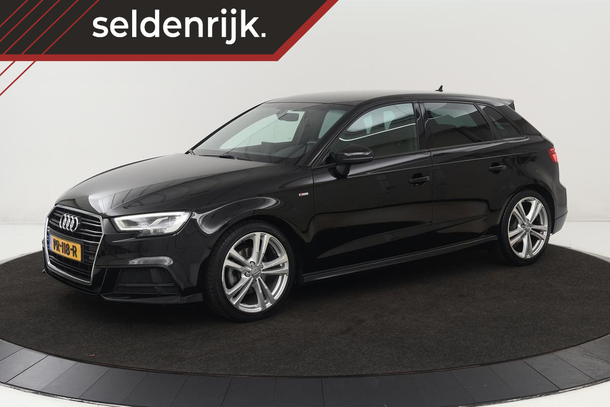 Audi A3 1.0 TFSI Sport S Line Edition | 2e eigenaar | Sportstoelen | Full LED | Half leder | Climate control | Navigatie | Cruise control | PDC | Bluetooth