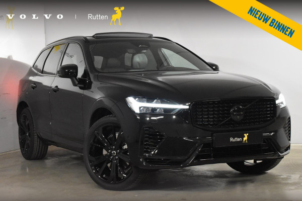 Volvo XC60 T6 350PK Plug-in hybrid AWD Ultra Black Edition / Navigatie / Leder / 360 Camera / Head up display / Luchtvering / Panorama dak / LM Velgen /