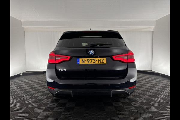 BMW iX3 High Executive 80 kWh [ 3-Fase ] (INCL.BTW) *PANO | ADAPTIVE-CRUISE | HARMAN/KARDON | FULL-LEATHER | MEMORY-PACK | DIGI-COCKPIT | BLIS | SURROUND-VIEW | SPORT-SEATS | KELESS | NAVI-FULLMAP | 20''ALU*