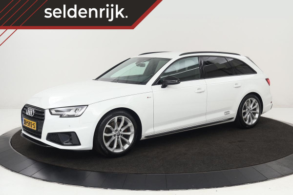 Audi A4 35 TFSI Sport S Line Black Edition | 1e eigenaar | Leder | Stoelverwarming | Trekhaak | Full LED | Sportstoelen | Navigatie | Climate control