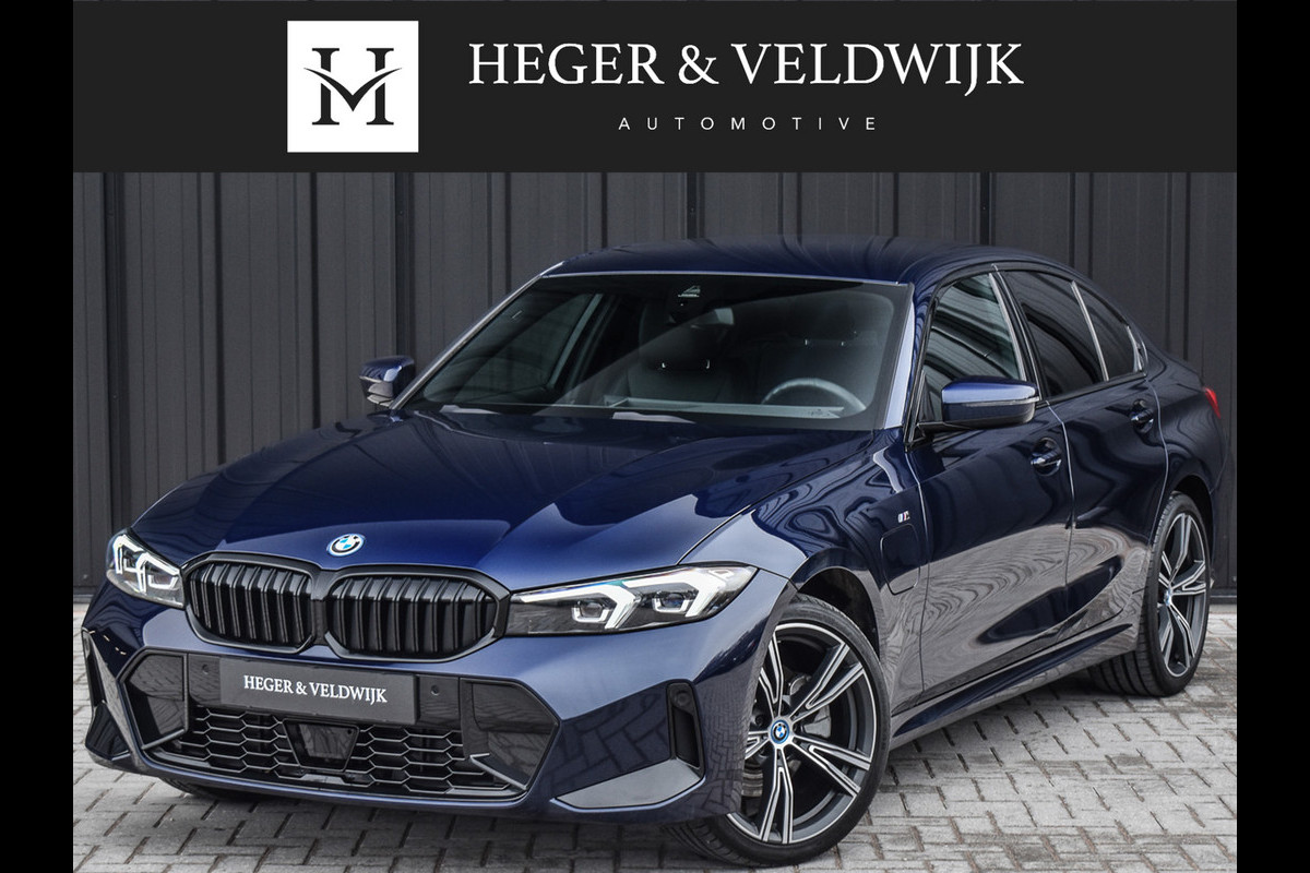 BMW 3-serie 330e xDRIVE | M-SPORT | TREKHAAK | SPORTSTOELEN | ACTIVE CRUISE CONTROL | CAMERA | LEDEREN BEKLEDING | DAB+ | HIFI SOUND | SHADO