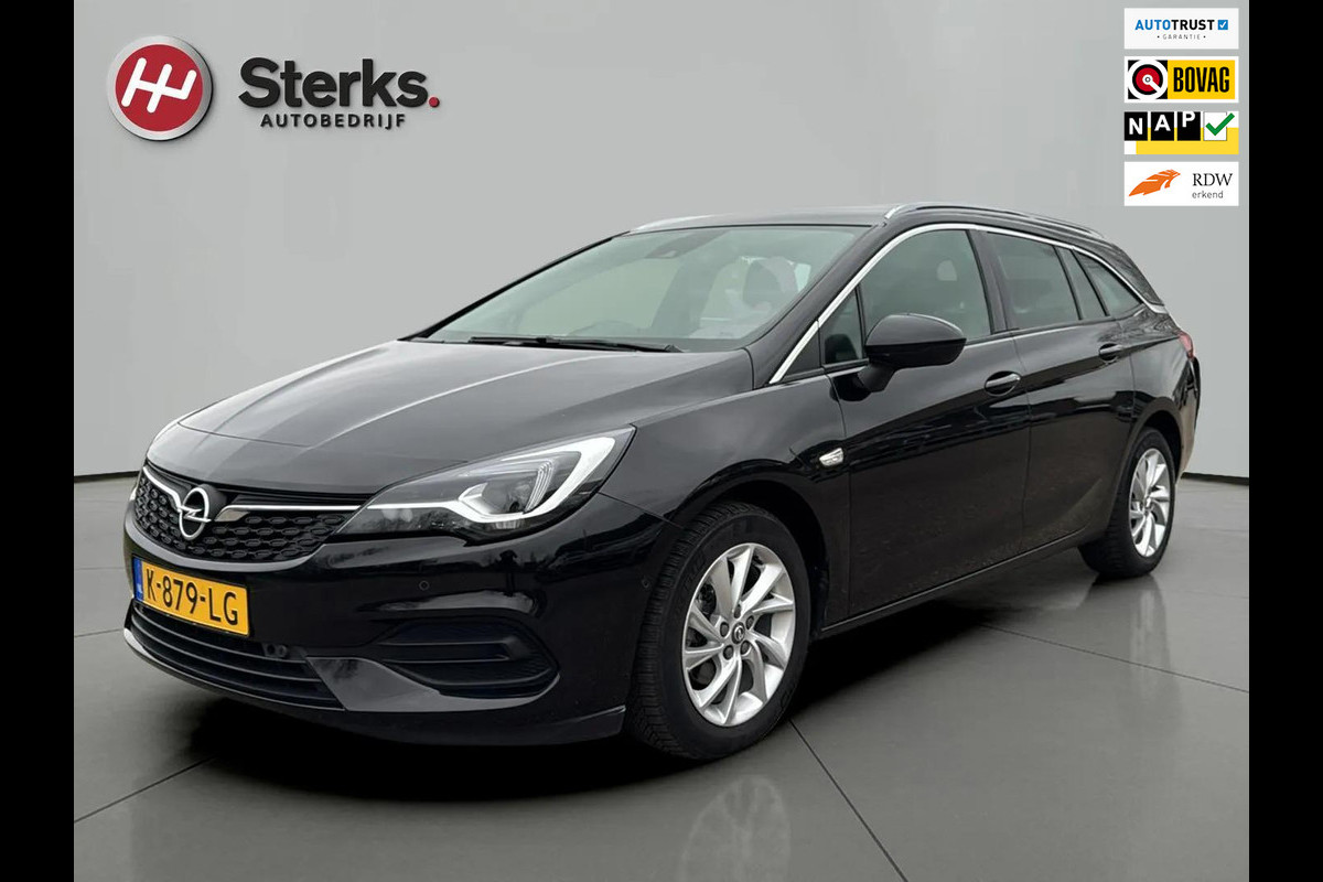 Opel Astra Sports Tourer 1.2 Elegance 1.2 146 PK !!! DIGITAAL DASHBOARD CAR-PLAY CLIMAAT CONTROL LM VELGEN ZEER MOOI