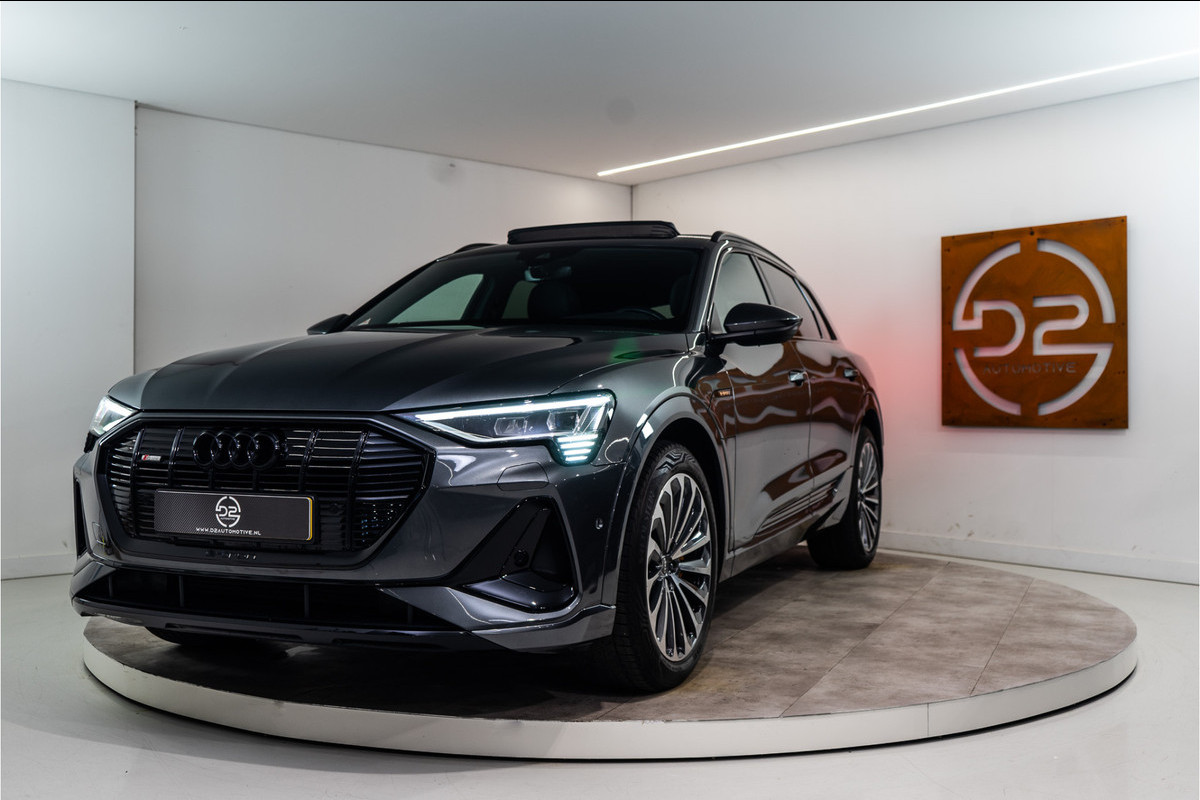 Audi e-tron 55 Quattro S-Edition 95 kWh 408PK | NL AUTO+NAP | Pano | B&O | Trekhaak | Ambient | Memory | VOL! 12 MND Garantie