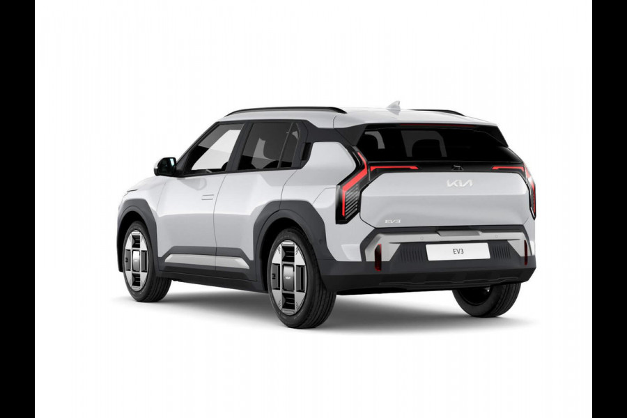 Kia EV3 Plus Advanced 58.3 kWh | Levering Juni | Navi | 19" | Adapt. Cruise | Clima | Schuif/Kanteldak | Stoel&Stuurverw. | Priv Glass | BSM | Harman Kardon | Private Lease € 581,- Actie !